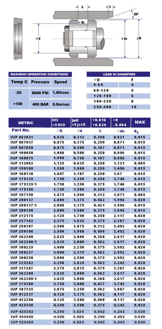 Seal Plus Size Chart